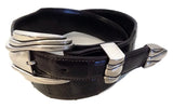 1” CYLON 3 Piece Buckle Set in .925 Sterling Silver - AL BERES