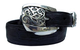 1” ADONIS 3 Piece Buckle Set in .925 Sterling Silver - AL BERES