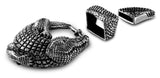 Style AB117S 3/4" .925 Sterling Silver 3 Piece Belt Buckle Set - AL BERES