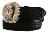 1½” SIMBA LION "Buckle Only" in .925 Sterling Silver - AL BERES