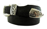 1” ADONIS 3 Piece Buckle Set in .925 Sterling Silver - AL BERES