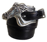 ¾” ARABIAN HORSE 3 Piece Buckle Set in .925 Sterling Silver - AL BERES