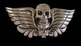 1½” SKULL HEAD "Buckle Only" in .925 Sterling Silver - AL BERES