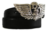 1½” SKULL HEAD "Buckle Only" in .925 Sterling Silver - AL BERES