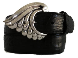 AL BERES #AB127S 1.5" VENICE WING "BUCKLE ONLY" IN .925 STERLING SILVER