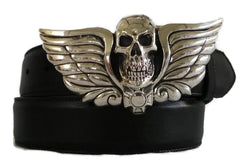 1½” SKULL HEAD "Buckle Only" in .925 Sterling Silver - AL BERES